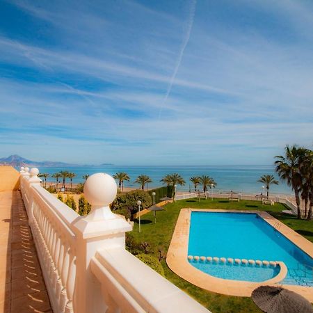 Lovely Apartment Beach Front & Pool El Campello Ngoại thất bức ảnh